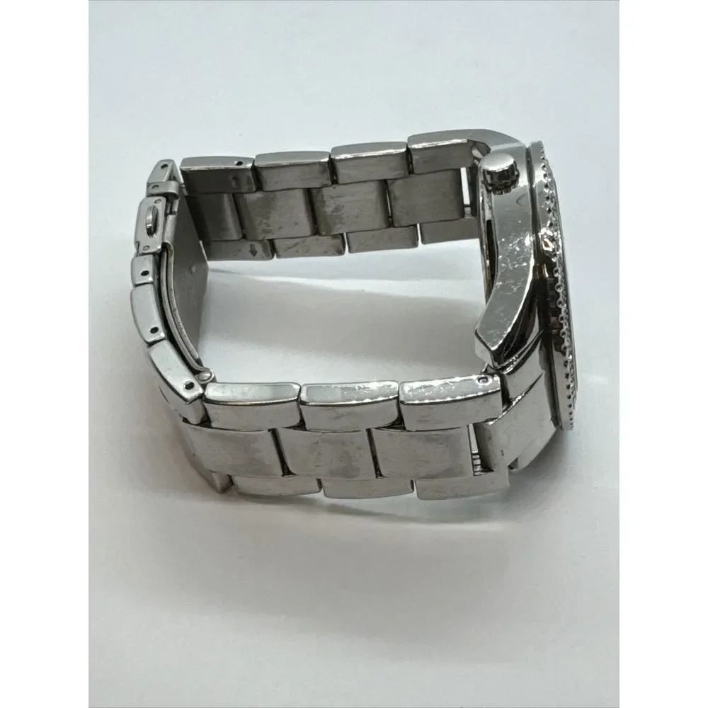 Fossil Stella ES3722 Women Silver Stainless Steel Analog Dial Wrist Watch JNA319